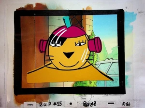 TROUBLES THE CAT Big Bag 1998 Production KEY MASTER Cel Setup Cartoon Network - Picture 1 of 2