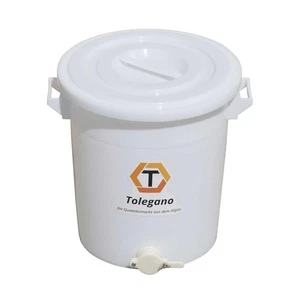 Honigabfüller 35l bzw. 40kg, Abfülleimer, Bienen, Imker, Schleudern, Quetschhahn - Bild 1 von 5