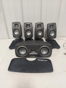 Altoparlanti KLIPSCH Quintet III QUIN3BK: 4 surround 1 centro nero - testati #2665 - Foto 1 di 13
