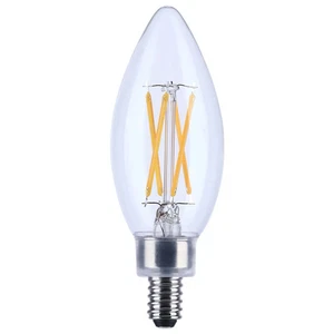 5.5 Watt B11 LED - Clear - Candelabra base - 90 CRI - 3000K - 120 Volt - 24-Pack - Picture 1 of 6