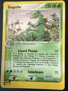 Pokemon Card - Sceptile Ruby and Sapphire 11/109 Holo Rare - Picture 1 of 2