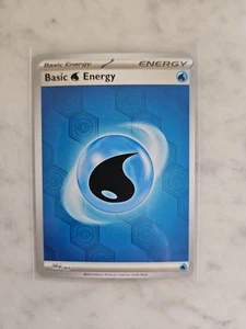 Pokémon TCG: Basic Water Energy Reverse Holo - Shrouded Fable - NM Condition - Picture 1 of 2