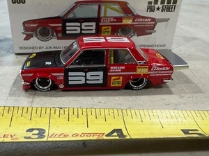 1:64 Kaido House Datsun 510 Pro Street SK510 Red Model KHMG003-3G - Picture 1 of 3