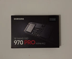 Samsung 970 PRO NVMe Series 512GB M.2 PCIe 3.0 x 4 Solid State Drive - Afbeelding 1 van 1