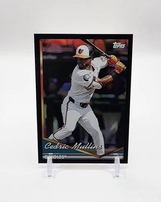 2024 Topps Archives Cedric Mullins Black Foilboard No. 267 - Image 1 of 2