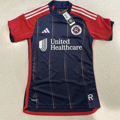 New England Revolution Adidas Authentic 24/25 Home Jersey; Men’s XS Slim Fit NWT - Image 1 of 4