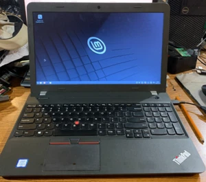 Lenovo ThinkPad E560 15.6" Laptop i5 6th Gen 500GB HDD 8GB RAM Linux Mint - Picture 1 of 9