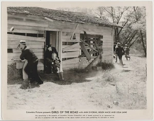 A Rowdy Scene from GIRLS OF THE ROAD on vintage 1940 Still Photo Col-76-41 - Picture 1 of 2