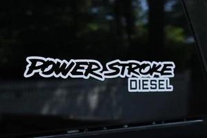 Powerstroke Diesel Ford F250 Turbo Diesel Truck Multi-Color Vinyl Decal Sticker - Picture 1 of 4
