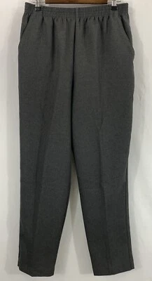Donnkenny Classics Women's 100% Polyester Poll On Pants Size: 16 Inseam: 29" - Image 1 of 4