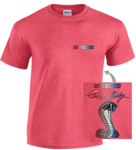 Ford Mustang Shelby Cobra Mens T-shirts Mens Graphic Tees - Picture 1 of 3