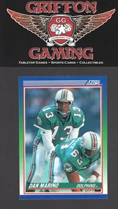 1990 Score Dan Marino #13 (HoF Miami Dolphins) *B* - Picture 1 of 2