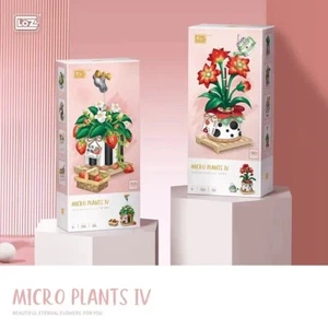 Loz mini Blocks Brick Building Block Potted Plants- Eternal Flowers -Micro Plant - Picture 1 of 11