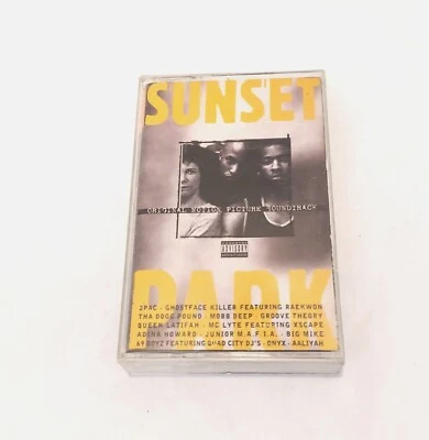 Sunset Park Soundtrack Cassette Tape 2Pac Ghostface Killer Raekwon EUC - Image 1 of 4