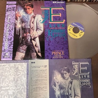 SHEILA E. Live Romance 16 JAPAN Laser Disc LD G78M0116 w/ OBI + INSERT Prince - Image 1 of 4