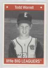 1990 Simon & Schuster Little Big Leaguers Book Cards Todd Worrell