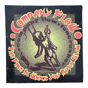 Vintage COMPANY FLOW Promo Sticker Decal. NYC Hip-Hop c. 1997. RARE!!! - Picture 1 of 3