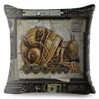 Steampunk Mechanical Animal Cushion Covers Home Decoration Pillow Sofa Dog Cat