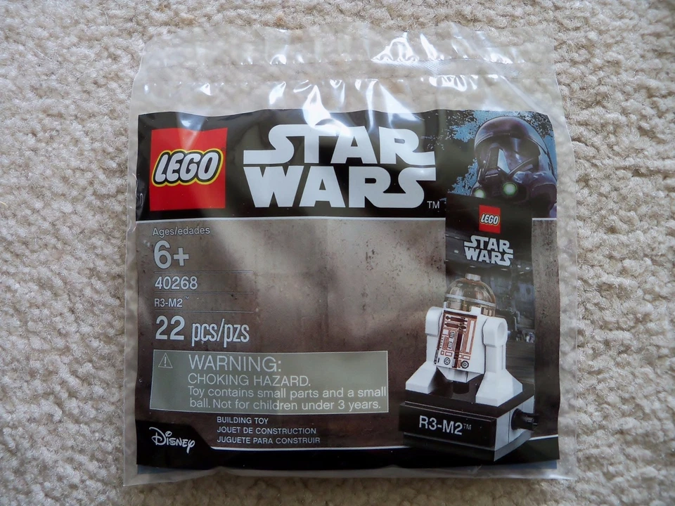 LEGO Star Wars Rogue One - Rare - 40268 R3-M2 Promo Minifigure Polybag - New - Image 1 of 1
