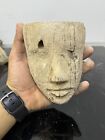Egyptian wooden mask ANCIENT EGYPTIAN Antiquities king Ramesses II.