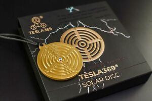 Nikola Tesla369® Solar Disc Scientifically Recognized Energy Pendant