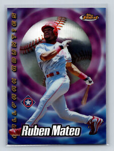 2000 Topps Finest - Ballpark Bounties - Ruben Mateo #BB27
