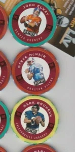 STEVE McNAIR 1997 PLAYOFF 1ST & 10 CHIP SHOT...DON'T MISS THIS COOL COLLECTIBLE! - Picture 1 of 12