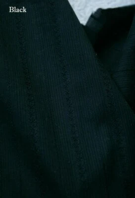 By Yard Natural Jacquard Stripe Cotton Material Dress Shirt Fabric Cotton Sewing - Image 1 of 4