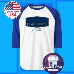 Rifles ópticos Kahles Austria armas de fuego para hombre azul raglán talla S-2XL - Imagen 1 de 1