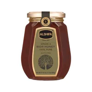 ALSHIFA IMPORTED: SIDR HONEY, Raw Pure, & Unpasteurized, Grade A 17.6oz (500g) - Picture 1 of 12