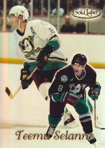 1999-00 Topps Gold Label Hockey Class 1 #23 Teemu Selanne