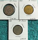 New ListingWest Africa States-3 Different Coin Lot