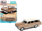 1963 Chevrolet Nova II 400 Wagon  Gold/White **RR** Auto World Premium 1:64