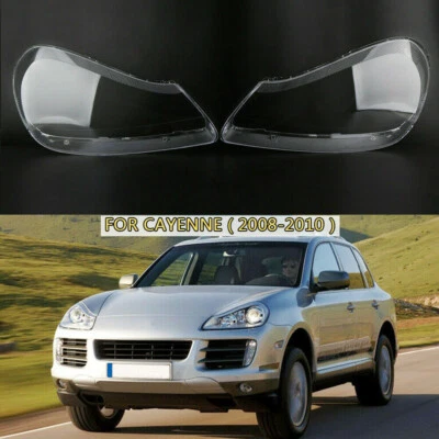 Левая правая прозрачная крышка объектива фары для Porsche Cayenne 2008-2010 - Изображение 1 из 4