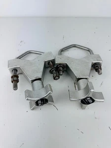 Set of 2 Hi-Lift Jack Tube Mount Brackets With Bolts Heavy Duty Aluminum - Bild 1 von 3