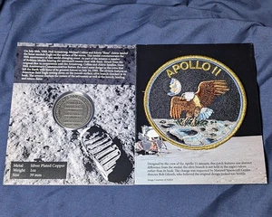 Apollo 11 50th Anniversary Collection Robbins Commemorative - Medal & Patch - Picture 1 of 6