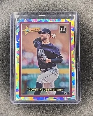 ⚾️2018 Donruss 全明星水晶 #AS5 科里·克鲁伯 克利夫兰印第安人队🔥📈 — 第 1/2 张图片