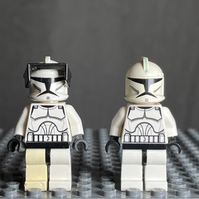 Lego Star Wars Minifigure SW1090 Clone Trooper (Phase 1)  - Lot Of 2 - 2Q