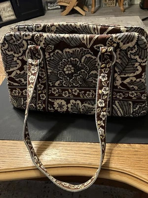 Algodón floral mediano Vera Bradley Foto 1 de 4