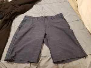 Hurley Nike Dri-Fit Performance Shorts Herren Größe 32 (34x10) Blau Stretch - Bild 1 von 6