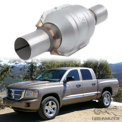 Convertidor catalítico de entrada/salida para Dodge Dakota 2,2 L 3,9 L 2" con protector térmico EPA Foto 1 de 4