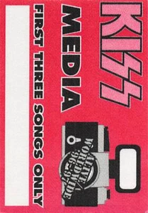 Kiss Backstage Pass 1996-1997 Pink Media Variant - Bild 1 von 2