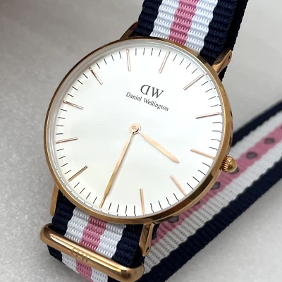 Reloj DANIEL WELLINGTON clásico Southampton esfera blanca damas 36 mm 0506DW Foto 1 de 4