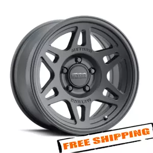 Method Race 706 Wheel 17x8.5 (0, 5x127, 71.5) Black Single Rim - Picture 1 of 4