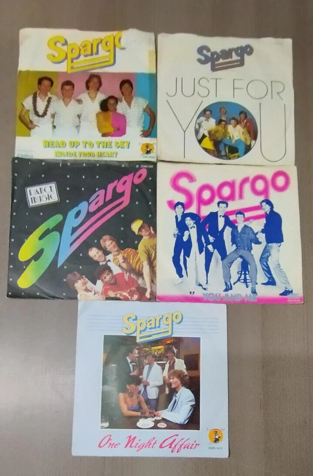 Singles Bundle 105: 5x Spargo Jukebox 70er 80er Disco Pop 7" Sammlung VG VG+ - Bild 1 von 1