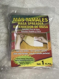 🔥 MÁS Tamales Masa Streuer EXTENDEDOR ONE STROKE FAST & EASY Red Rojo 🔥 - Bild 1 von 2