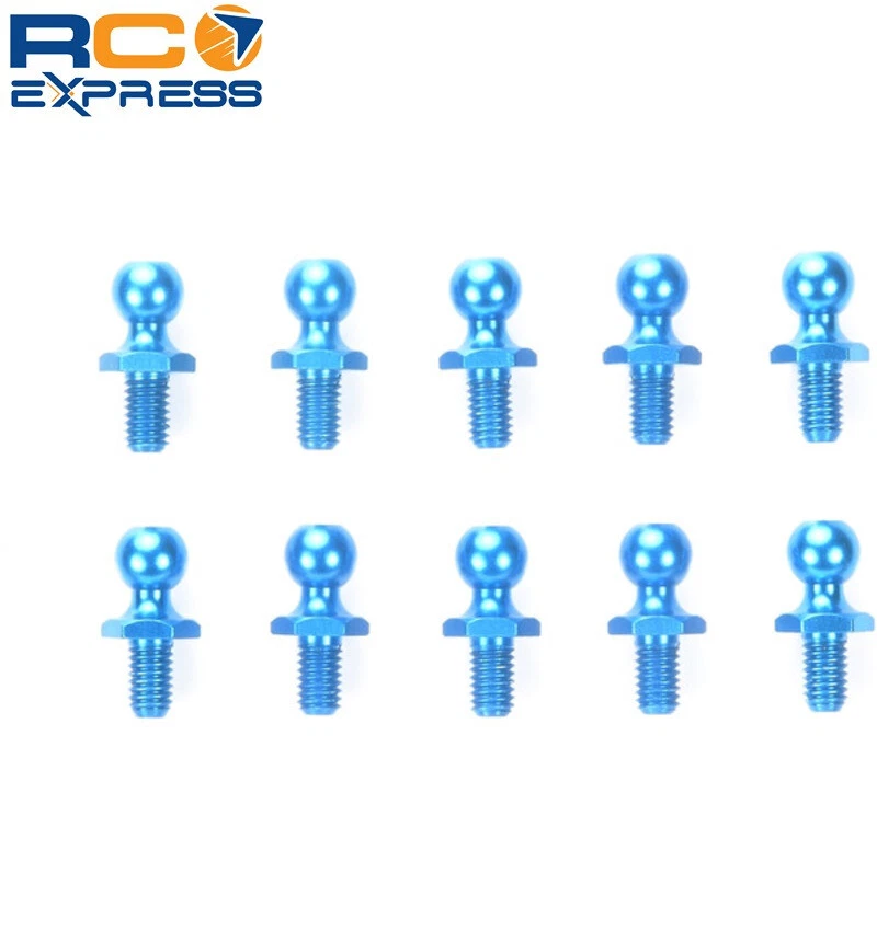 Conector de bola de aluminio Tamiya 5 mm azul (10) TAM53642 Foto 1 de 1