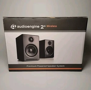 Audioengine A2+BT Sistema musicale domestico con Bluetooth aptX - Nero - Foto 1 di 4