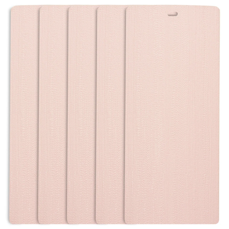 DALIX Arctic Persianas Verticales para Ventanas Premium Texturizadas Paquete de 5 Cantidad/Hielo Rosa Foto 1 de 4