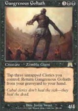 1x Gangrenous Goliath MTG Onslaught NM Magic Regular